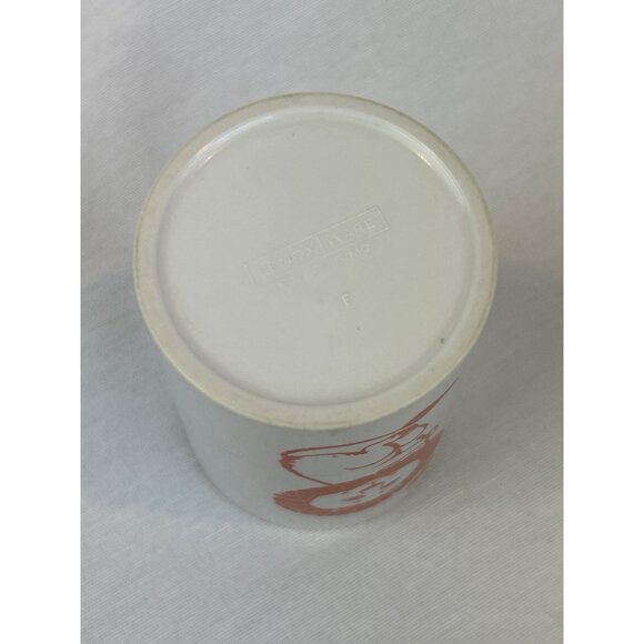 Vintage Lenox Ware White Tumbler Orange Lion Child's Plastic Cup - Picture 7 of 9